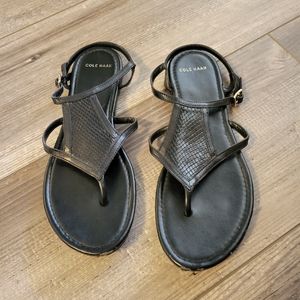 Cole Haan black sandal